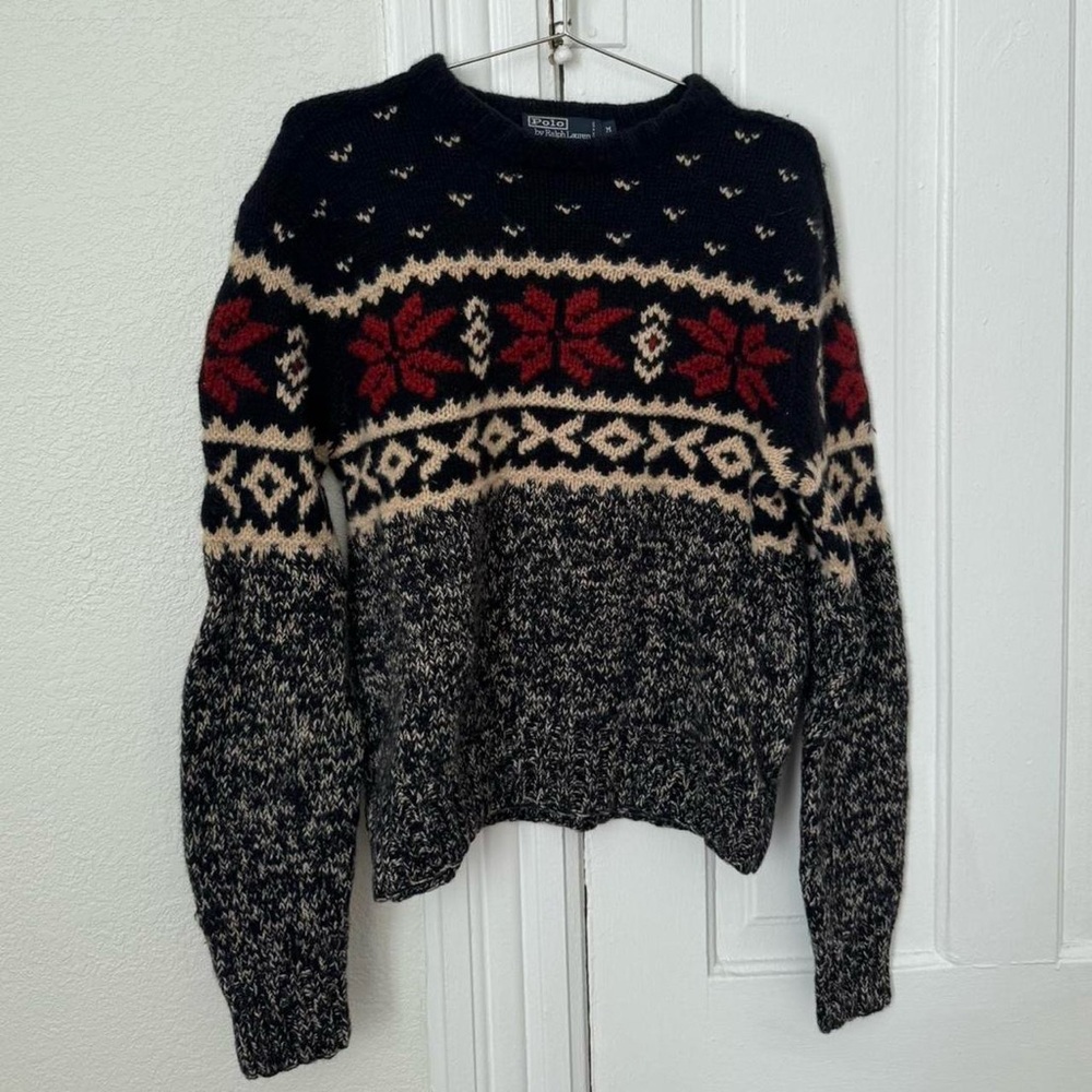 Vintage Polo by Ralph Lauren Wool Sweater